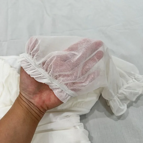 WINDSOR MESH RUFFLES DRESS - Picture 9 of 10